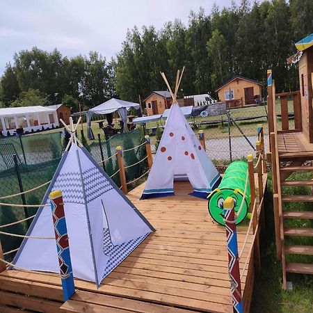 Grabce-Towarzystwo Indiana Camp - 150 M Od Suntago Park酒店 外观 照片