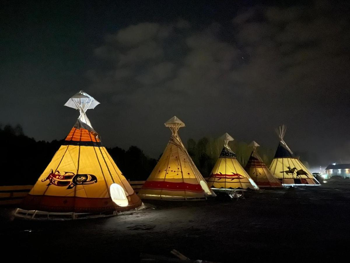 Grabce-Towarzystwo Indiana Camp - 150 M Od Suntago Park酒店 外观 照片