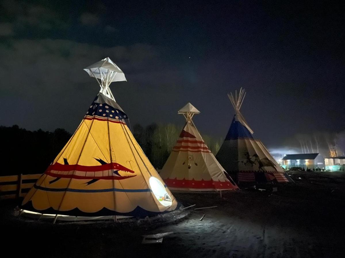 Grabce-Towarzystwo Indiana Camp - 150 M Od Suntago Park酒店 外观 照片