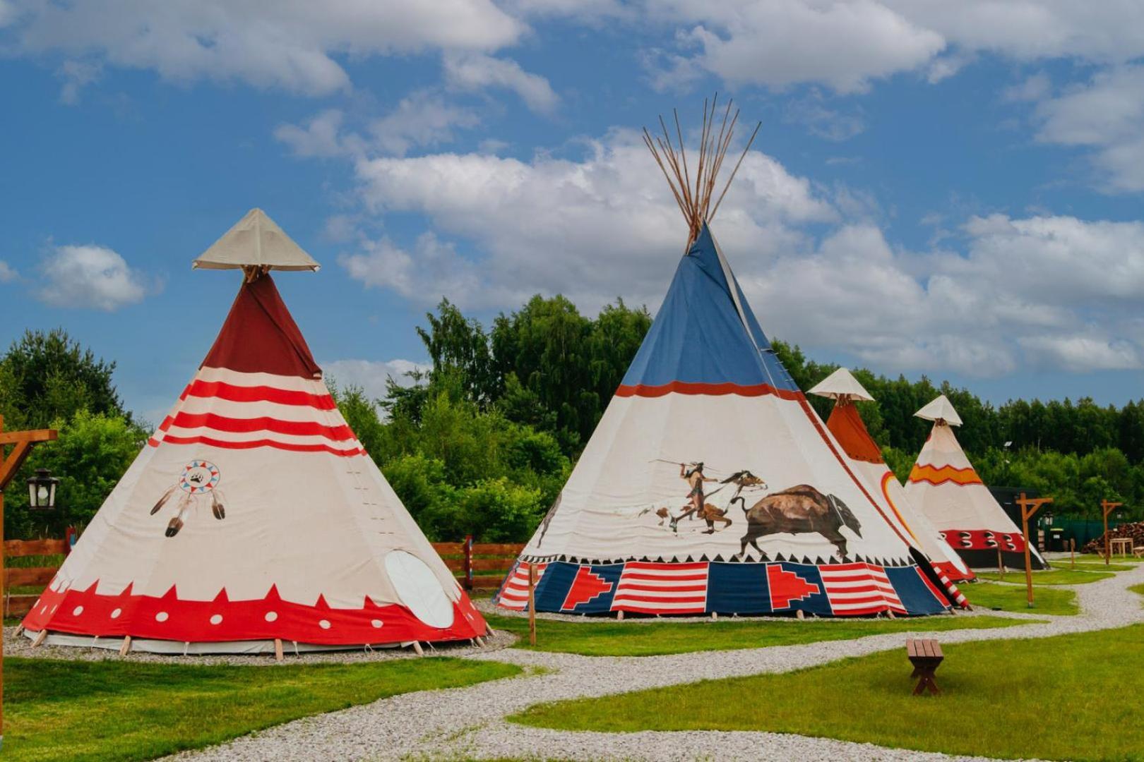 Grabce-Towarzystwo Indiana Camp - 150 M Od Suntago Park酒店 外观 照片