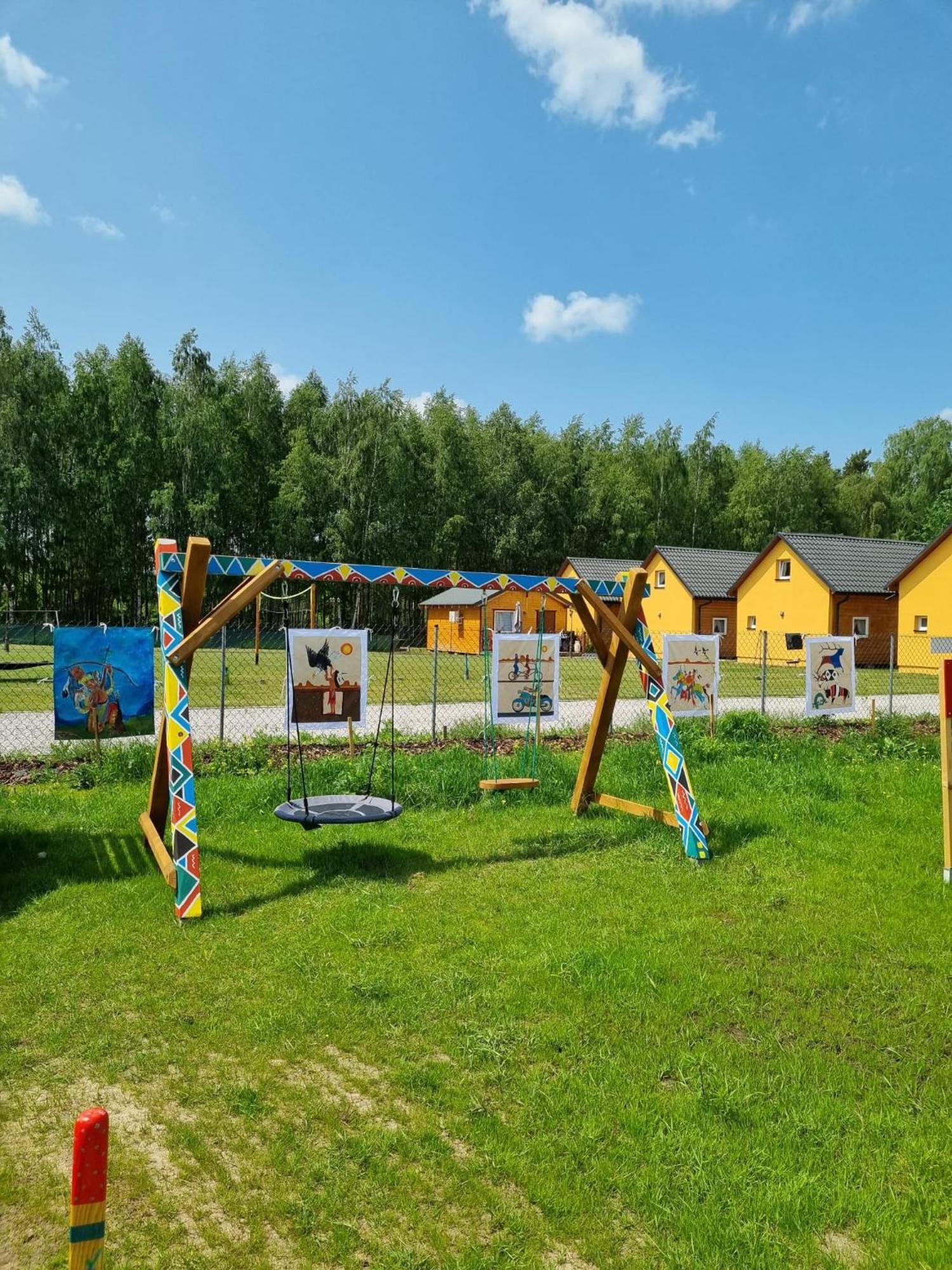 Grabce-Towarzystwo Indiana Camp - 150 M Od Suntago Park酒店 外观 照片