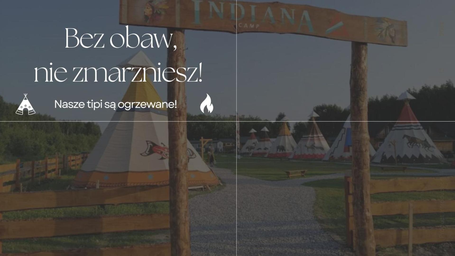 Grabce-Towarzystwo Indiana Camp - 150 M Od Suntago Park酒店 外观 照片